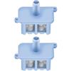 QiyilE Filtro dell'Acqua Compatibile con Roborock Q Revo/P10/P10 Pro/P10S Pro/G10S/G10S PRO/S8 MaxV Ultra/G20/G20S, Tappo del Filtro di Ingresso del Serbatoio dell'Acqua Pulita(2 PCS)