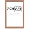 PCH[art] Cornice portafoto New Alaya - Organics | Colore: Rame | Dimensioni: 90x120 | Cornice elegante per le tue foto e motivi