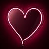 SWITCH U HI BEAUTY! Specchio a Cuore LED Rosa da Parete 52x54cm - Luce Neon Acrilico Decorativo - Lampada a Cuore USB Camera da Letto, Regalo San Valentino, Decorazione Cameretta Ragazza, Insegna Neon LED