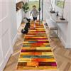 Cevgubn Tappeti Runner Passatoia Cucina Antiscivolo Lavabile 110 x 300 cm Zerbino per Ingresso Tappeto Corridoio Lungo per Sala da Pranzo, Lavanderia, Salotto, Camera da Letto
