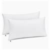 Makimoo Set di 2 cuscini Makimoo, cuscini per letto e decorativi, imbottitura interna in poliestere per cuscini decorativi da divano, cuscini decorativi (40 x 80 cm)