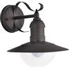 Rabalux Oslo - Lampada a sospensione da esterno, Metallo Plastica, nero, E27 60 wattsW, elettrico