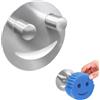 BOBITALK 1 pezzo in acciaio inox per supporto per scrub da cucina, Smiley Spugna, design aperto, per supporto per scrub e scrub Mommy (spugne non incluse)