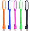 Licsaliwe Set di luci da lettura a LED Mini USB da 5 pezzi, luce da libro a collo di cigno regolabile, notte flessibile per una lettura intelligente