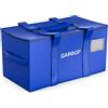 GAROOP Borse da trasloco XXL impermeabili e resistenti, set di 6 con manici rinforzati, borse per riporre vestiti, trasporti e viaggi, materiale robusto in polipropilene, dimensioni 75 x 36 x 40 cm