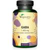 Vegavero GABA 1400 mg | ALTO DOSAGGIO | Per Stress, Ansia, Insonnia ed Equilibrio Emotivo | Supporta i livelli di Serotonina e Dopamina | Senza Additivi | Vegan | 90 Capsule | Vegavero®