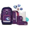 ergobag set zaino scolastico maxi Set Bundle Pearl DiveBear - Lilla
