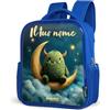 NoBoringSuitcases.com NoBoringSuitcases© Zaino Per Bambini Da Viaggio Blu Piccolo Zainetto | 8L - Bambino Backpack Zaini Scolastici Ragazzi In Età Prescolare Colorato School Bag