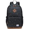 KAUKKO Fp701+fp702 - Zaino unisex per bambini, confezione da 1, 5-3 Nero, 15, Cartella