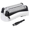 Artborn 32S testine di rasatura di ricambio compatibile con Braun Series 3 rasoi elettrici - compatibile con Braun testina di rasatura Series 3 3040s, 3010s, 310s, rete e lame in acciaio inossidabile a 5 lame