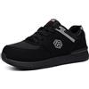 LARNMERN PRO Leggere Scarpe da Lavoro Uomo Nero Robusto 43.5EU