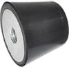 Ganter Normelemente | Tampone di arresto con filettatura interna | GN 253-50-M10-55 | Diametro esterno d1: 50 mm; diametro filettatura d2: M10 | 1 pezzo