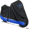 kayme Telo Copri Moto da Esterno, Kayme 300D Telo Coprimoto Impermeabile Anti UV Vento Antipolvere, Copertura Protettiva Moto Universale per ADV Cruiser Sport Touring Tourer Motorino(246 x 106 x 125) L+