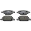 FERODO Kit pastiglie freni Posteriore non predisposto per visualizzazione avviso usura senza accessori FDB1324 Compatibilità con FIAT 500 312 PANDA 169 PUNTO 188 500 C 312, ABARTH
