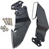 Baceyong Specchietti retrovisori per motocicletta, manubrio, specchietti laterali, compatibili con Yamaha YZF R1 R6 1998-2006, finitura in fibra di carbonio