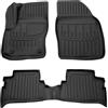 SCOUTT Tappetini Auto in Gomma Su Misura per Ford Kuga 2008-2012, Set da 4 Pezzi, Tappeti 3D Design con Bordo Alto, Inodore, Qualità Premium