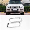 JIERS Per Mitsubishi Pajero 2015-2019, Rivestimento Faro Anteriore fendinebbia Cromato Finitura Car styling