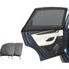 Generico (2 pz.) tendine parasole auto bambini compatibile con Dacia Sandero Stepway 2008-2025 per finestre laterali e posteriori. Materiale in rete protettivo per passeggeri, neonati, bambini