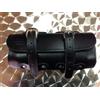 GZM Barilotto Borsa Borsello per Forcella Manubrio Porta Attrezzi Pelle Small Roll Up Moto Harley e Custom Modello Small. Misure 23 x 9 cm.