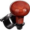 AYKANING Manopola Del Volante,Pomello Volante Auto Grana del legno Volante pomello universale Fit Tutte le Auto, camion, Semilavorati, trattori, barche, Golf Carts Potenza Maniglia Accessori