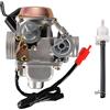 WOOSTAR PD24J Carburatore 24mm Sostituzione per motore 4 tempi GY6 125cc 150cc Taotao ATV Scooter 157QMJ