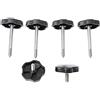 Riloer Set di bottoni a scomparsa con ago per Je-ep Wrangler JK 2007-2018, codice articolo: 55176198, 55177242AB, TJ 55176198, 55397132AB, 55397130AA