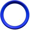 Generico Anello del volante dell'auto Cerchio Trim compatibile con BMW 1 2 3 5 Serie M3 M5 E36 E46 E60 E90 E92 F30 F31 F25 X1 X3 X5 Accessori(Blue)