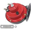 Doukesh Clacson a lumaca, clacson per auto e moto, 115 dB, per auto, moto, camion, barca (rosso)