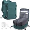 HPLQQ Zaino 40x30x20 per Ryanair Zaino Sottovuoto da Viaggio con Pompa