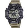Casio Orologio digitale unisex per ragazzi con quadrante nero