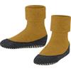 FALKE Cosyshoe Minis K Hp lana con suola in gomma 1 paio, Calze da casa Unisex - Bambini, Giallo Curcuma 1853, 27-28