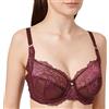 Triumph Donna Wild Peony Florale W01, Minimizer bra, CLARET, 2C
