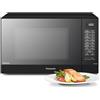 Panasonic NN-GT46KBSUG Forno a Microonde e Grill con Piatto Rotante, 31 Litri, Acciaio Inox, 1000 W, Grill 1100 W, 24 Programmi Automatici, Griglia Metallica, Display LCD, Menù Junior, Nero