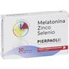 POLIFARMA SpA Pierpaoli, Melatonina Zinco Selenio, 30 Compresse