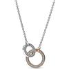 PANDORA 382778C01-45 Collana a cerchi intrecciati