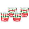 Bialetti - Set 4 Bicchierini Tricolore, Porcellana