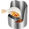 Generic Portacucchiai In Metallo Organizer Per Coperchi In Acciaio Inossidabile | Supporto Per Mestoli E Cucchiai Per Mestoli, Fruste, Pinze, Spatole, Piano Di Lavoro, Tagliere, Preparazione