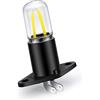 Ruiandsion Z187 T170 Lampadina LED per Microonde Bianca 220-250V 2W Equivalente 25W Lampadina LED a Filamento Sostitutiva per Luce Forno a Microonde - W01