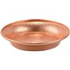 XIUsheUA Vassoio Martellato Ciotola for offerte sacre in rame | Decorazione Decorazione del vassoio dell'acqua for la casa(1pc 15cm)