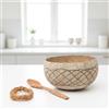 cocovibes Hawaii - Ciotola Jumbo in 100% vera noce di cocco per Buddha, insalata, Acai e Poke Bowls, adatta anche per frullati, ciotola rotonda in noce di cocco, diametro 13 - 15 cm