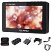 FEELWORLD 5,5 pollici 1600nits DSLR Camera Field Monitor Touchscreen Forma d'onda 3D LUT F970 Kit Esterno Installare 1920x1080 4K HDMI Ingresso Tipo-c Uscita + Batteria + Custodia per il Trasporto