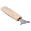 KOMBIUDA Scalpello Intaglio Legno Type 2 per Falegnami, Lama in Acciaio | Impugnatura in Legno Lucido, Finitura Lucidata, Uso in Laboratorio di Carving