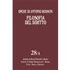 Filosofia del diritto - Vol. 28/A