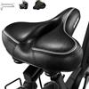 DAWAY Comodo sellino per bicicletta di grandi dimensioni, compatibile con Peloton, esercizio fisico, mountain bike o bici da strada, C30i, extra largo, di ricambio, con cuscino in memory foam, per