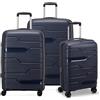 MODO by Roncato MD1 SET VALIGIE (Grande, Medio, Cabina) - Blu