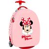 safta MINNIE MOUSE NAIVE - Trolley da cabina 16 pollici, valigia con ruote, lucchetto di sicurezza, valigia leggera, 28 x 23 x 43 cm, rosa chiaro, M, Casual