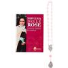 Editrice Shalom Novena delle Rose a Santa Teresa di Lisieux con Corona Devozionale in Cristallo Rosa e Custodia Tascabile - Libro di Preghiere, Triduo e Profilo Biografico - Editrice Shalom