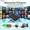OTTOCAST Car TV Mate Express per Fire Google TV Stick Adattatore wireless CarPlay Android Auto per accessori video per auto CarPlay cablati OEM