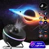 AUSYLE Il più recente Meteor 13 in 1 Proiettore galassia ultra trasparente Lampada da luce notturna ultra chiara Sfera spaziale rotante Proiettore planetario Luci f