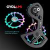 CYCLAMI Deragliatori Posteriori In Carbonio UT R8000 105 R7000 5800 6800 Bicicletta Cuscinetto In Ceramica Ruota Set 13T 18T Per SHIMANO Ultegra DURA